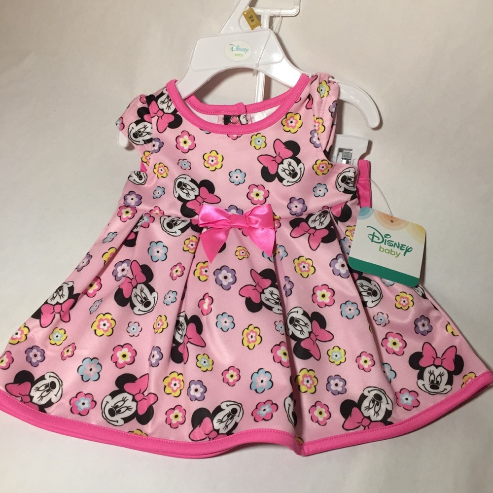 Official DISNEY BABY Minnie Swimsuit dress set 0-3